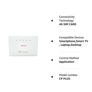 CP PLUS 4G Sim Card Router