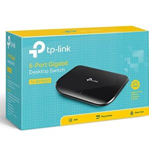 TP-Link 5 Port Gigabit Ethernet Network Switch Hub (TL-SG1005D)