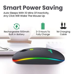 Coconut WM20 Lucid 2.4G Wireless + Bluetooth 5.1 Mouse