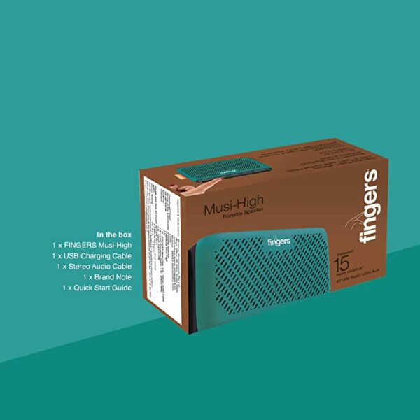 FINGERS Musi-High 10 Watt Truly Wireless Bluetooth Outdoor Speaker
