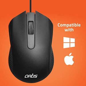 Artis M10 Wired USB Optical Mouse