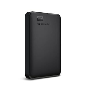 Western Digital WD 2TB Elements Portable Hard Disk Drive, USB 3.0