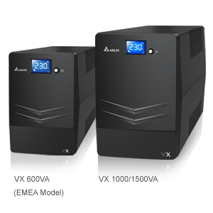 DELTA VX Series, Single Phase, 600VA UPS