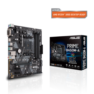 AMD AM4 mATX motherboard with Aura Sync RGB header, DDR4 3200MHz, M.2, HDMI 2.0b, SATA 6Gbps and USB 3.1 Gen 2