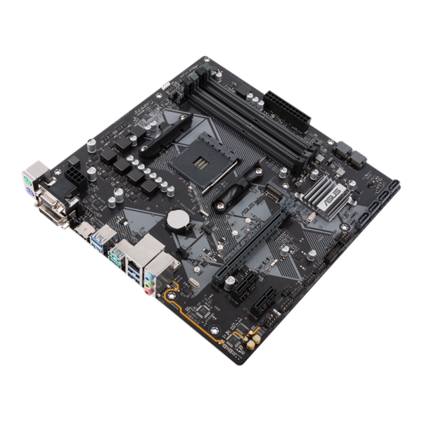 AMD AM4 mATX motherboard with Aura Sync RGB header, DDR4 3200MHz, M.2, HDMI 2.0b, SATA 6Gbps and USB 3.1 Gen 2 - Image 2