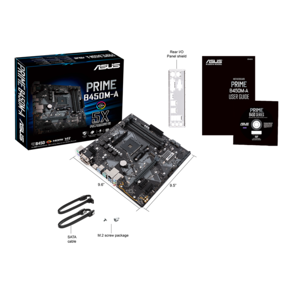 AMD AM4 mATX motherboard with Aura Sync RGB header, DDR4 3200MHz, M.2, HDMI 2.0b, SATA 6Gbps and USB 3.1 Gen 2 - Image 4