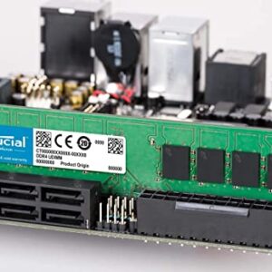 Crucial RAM 8GB DDR4 3200MHz CL22 (or 2933MHz or 2666MHz) Desktop Memory CT8G4DFRA32A